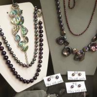 stones, beads, necklaces
